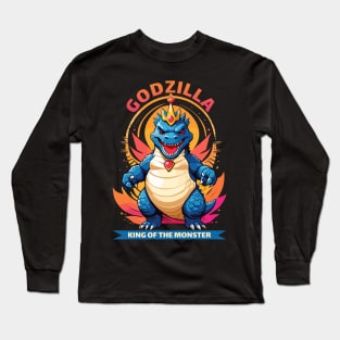 king godzilla Long Sleeve T-Shirt